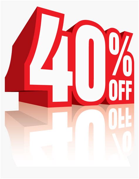 What is 40% Off?